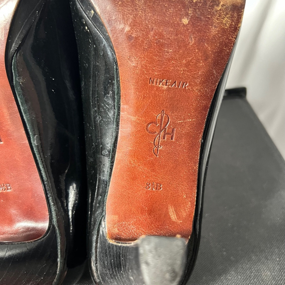 Cole Haan Nike Air Patent Leather Black Pumps Size 8.5 - Picture 9 of 14